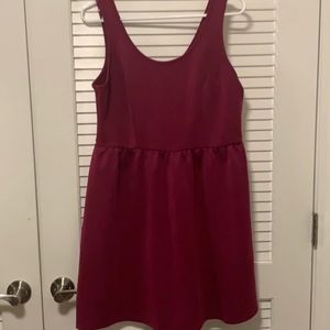 Cute Forever 21 Plum Mini Dress